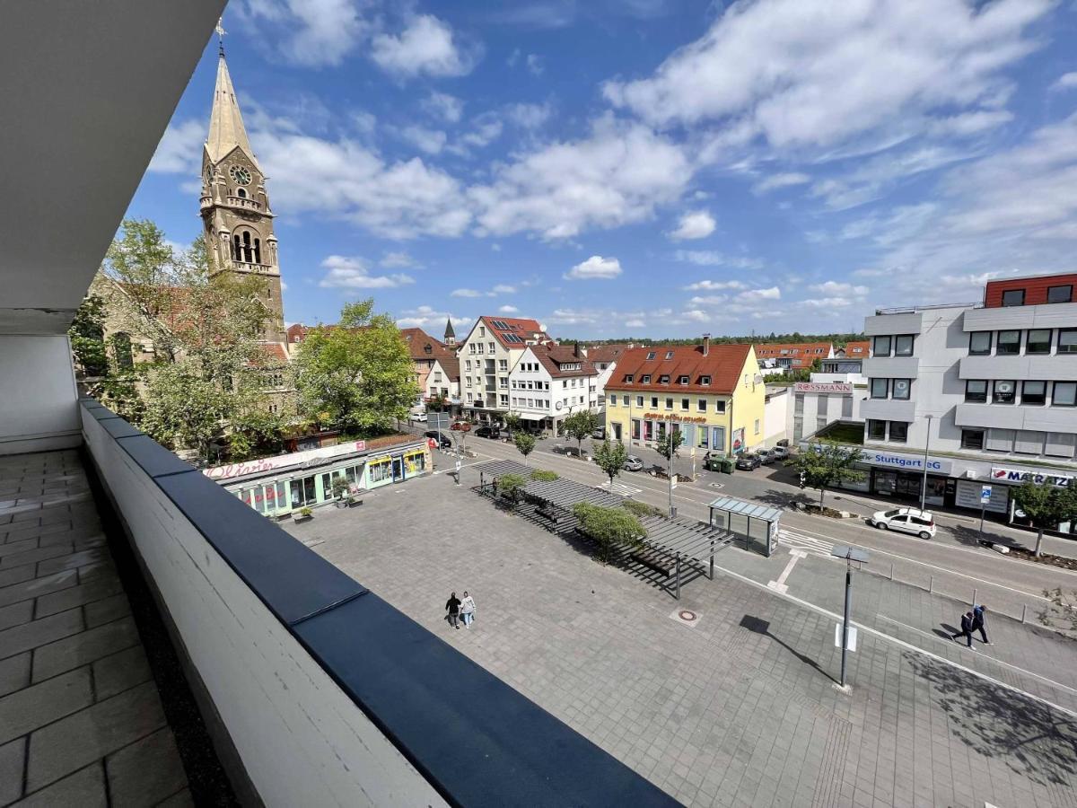 Nujen- Hotel Und Apartment Stuttgart Zuffenhausen Buitenkant foto