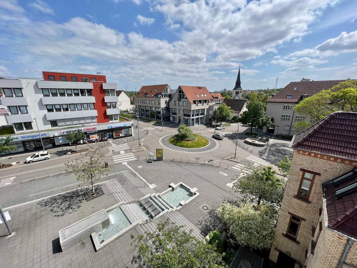 Nujen- Hotel Und Apartment Stuttgart Zuffenhausen Buitenkant foto